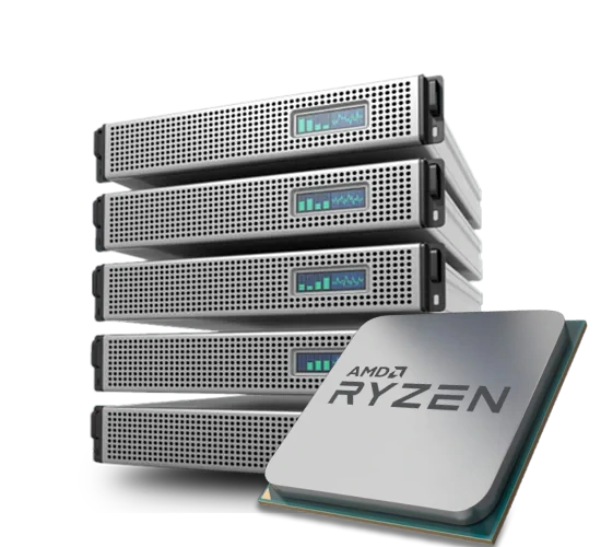 AMD Ryzen Fiziksel Sunucu Kiralama
